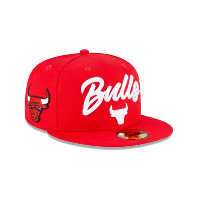 NBA Chicago Bulls Draft Alternate 59Fifty Fitted (ZEF5529) - Black New Era Caps